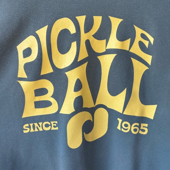 Teal Green Pickleball Sweatshirt (NWOT) - Picture 6 of 8